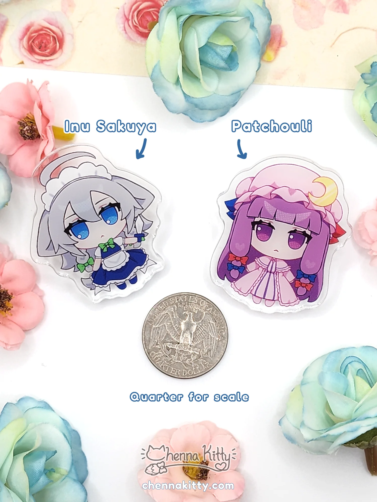 Touhou Acrylic Pins product image (3)