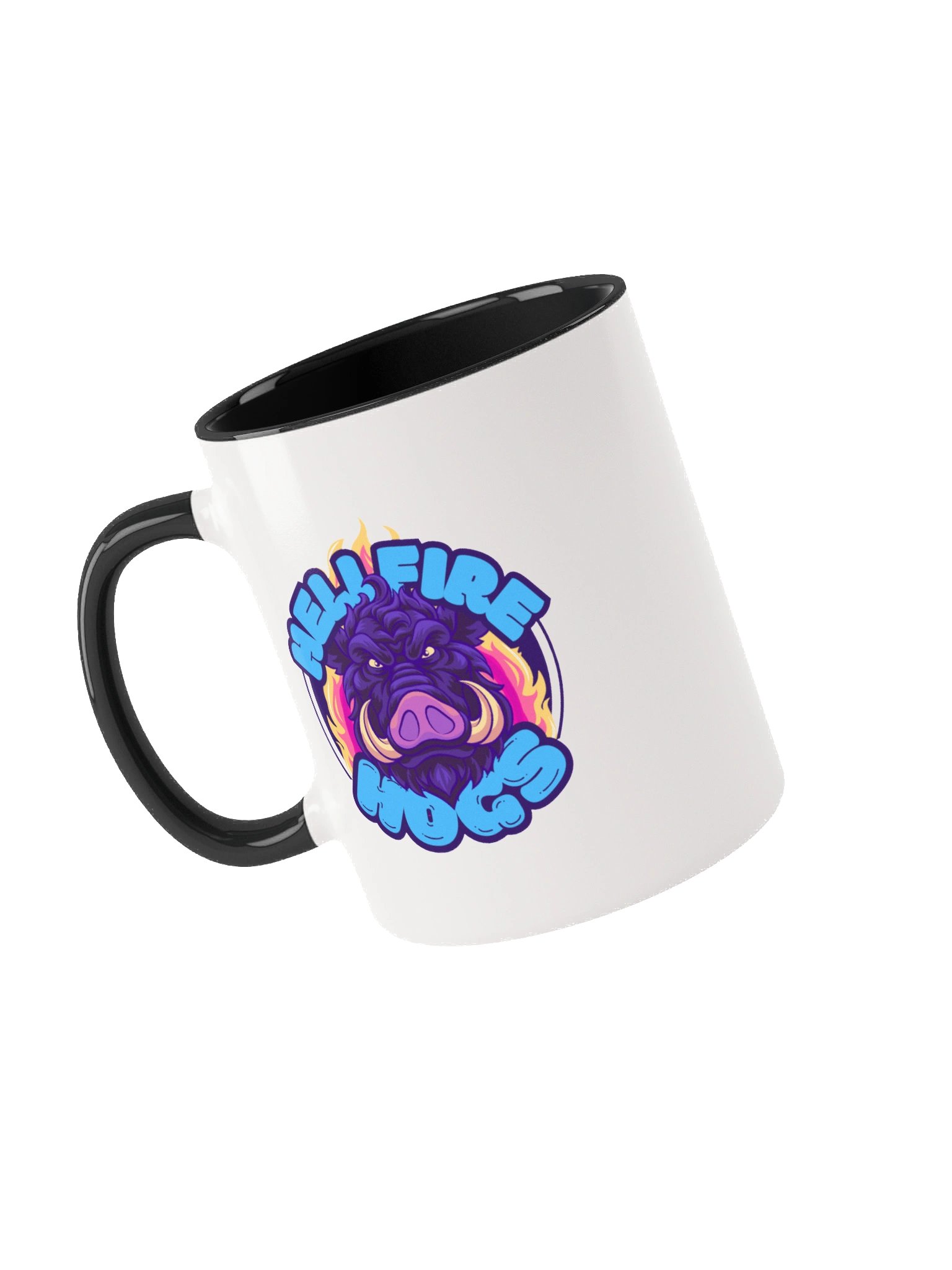 Hellfire Hogs Team Ceramic Mug with Color Inside product image (7)