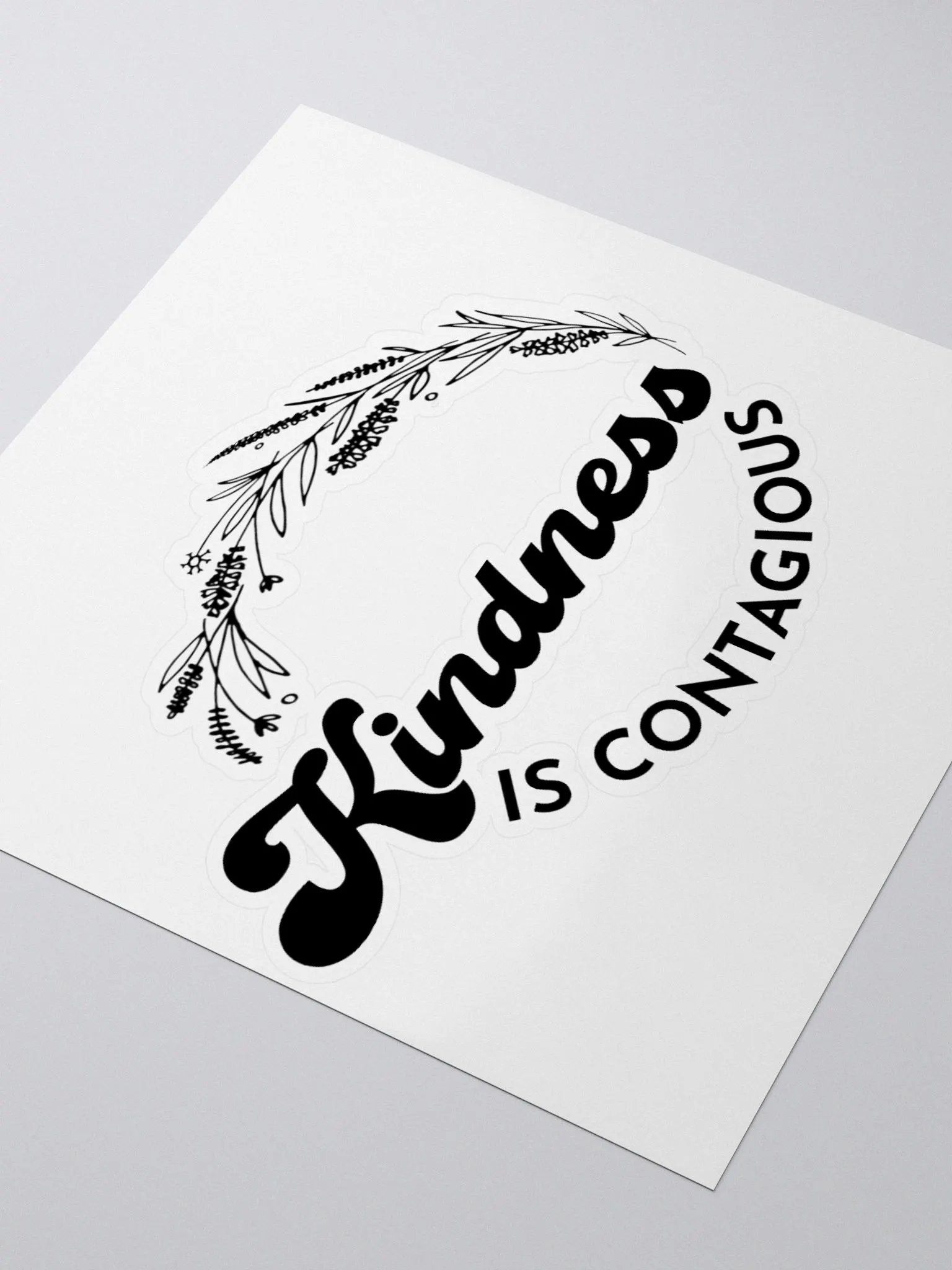 Kindness is Contagious Sticker product image (3)