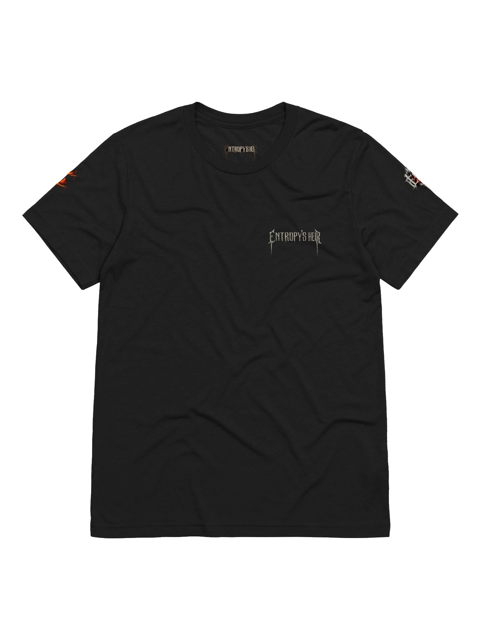 Entropy’s Heir — Ashes of Identity T-Shirt (Black) product image (1)