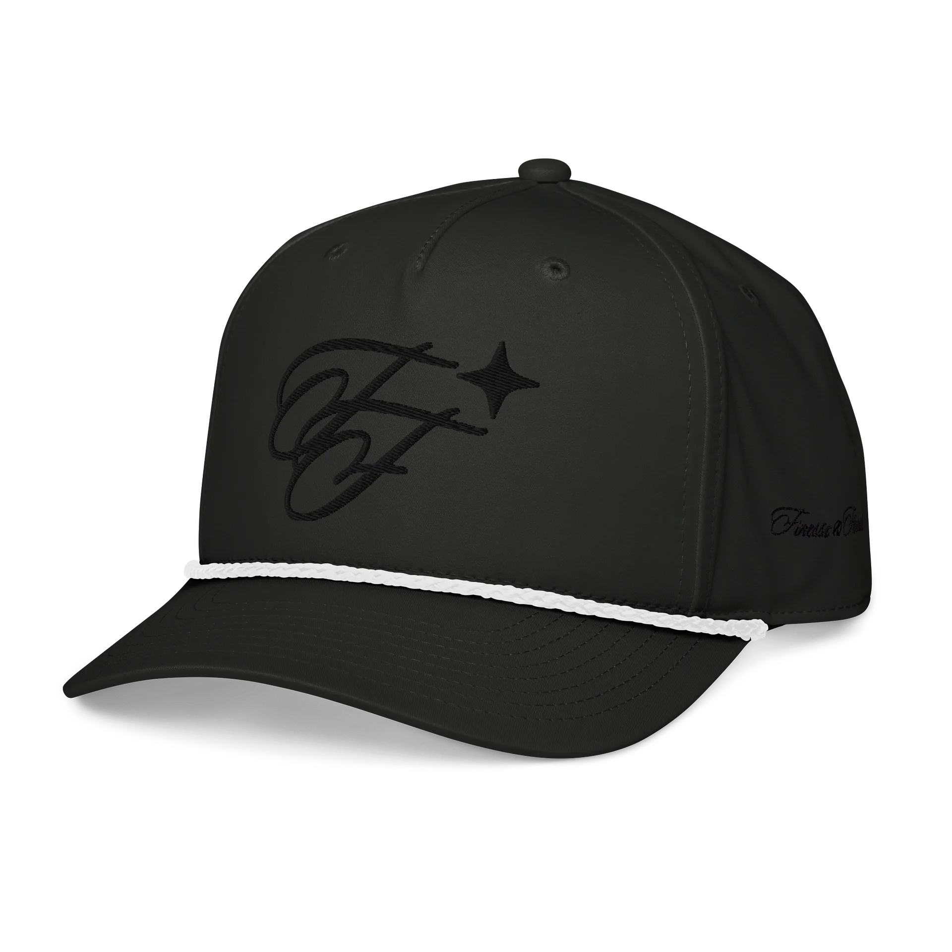 F&F Five-Panel Classic Rope Cap (BLK) product image (4)