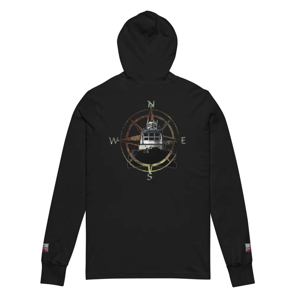 Compass Rose & Pacific Titan – Maritime Heritage | Twin Anchor Apparel Engine Room Line product image (6)