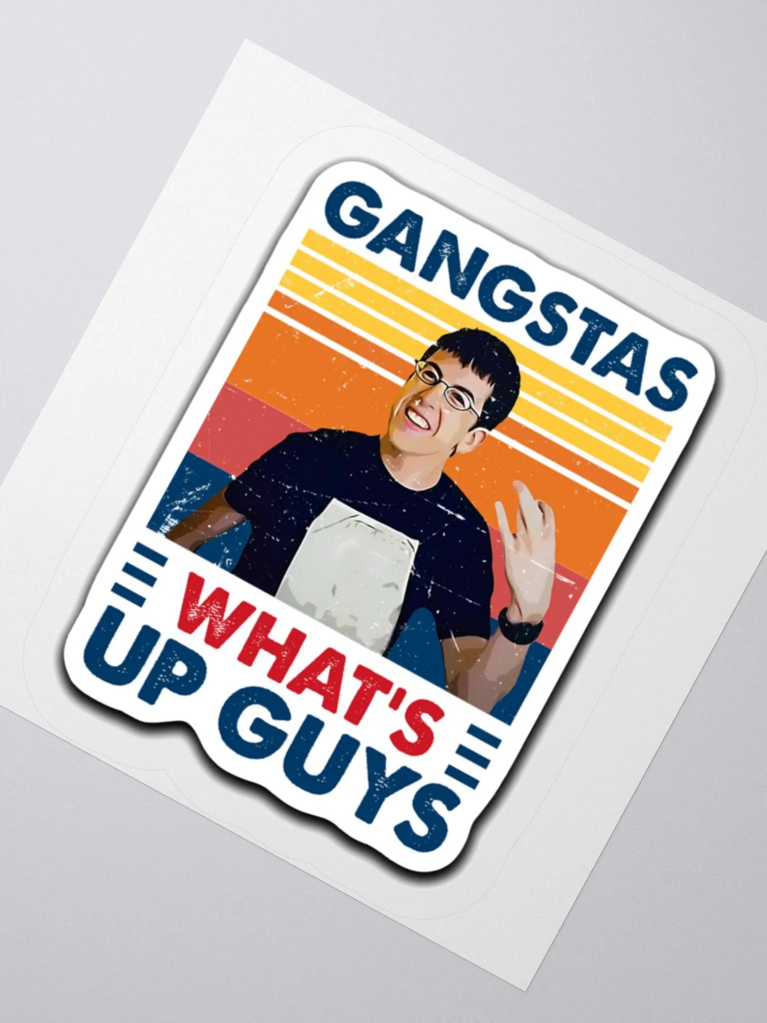 SuperbadMcLovin Gangstas Slap Sticker product image (2)