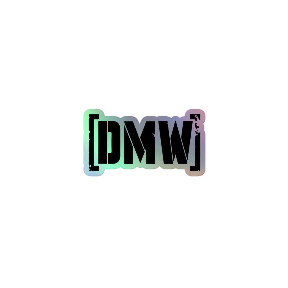 DMW Stencil Sticker product image (1)