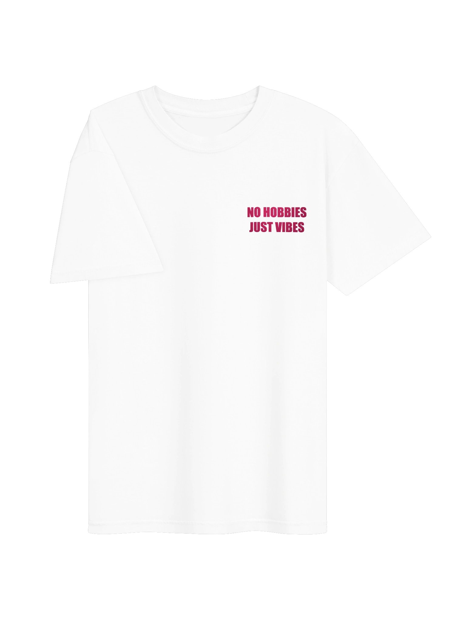NO HOBBIES T-SHIRT - EMBROIDERED product image (3)