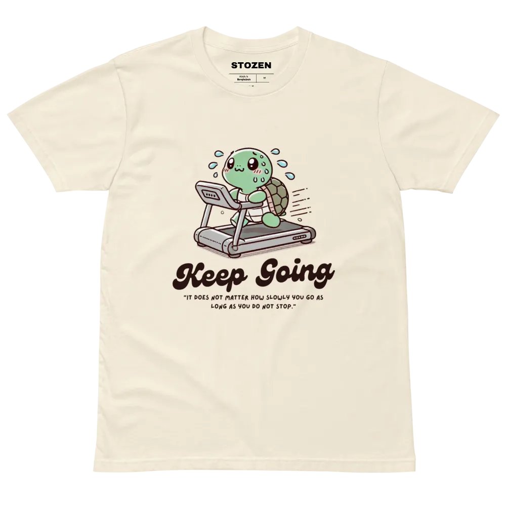 Keep Going Turtle Premium T-Shirt product image (3)