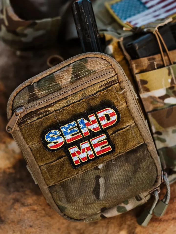 SEND ME Tactical Velcro Patch product image (1)