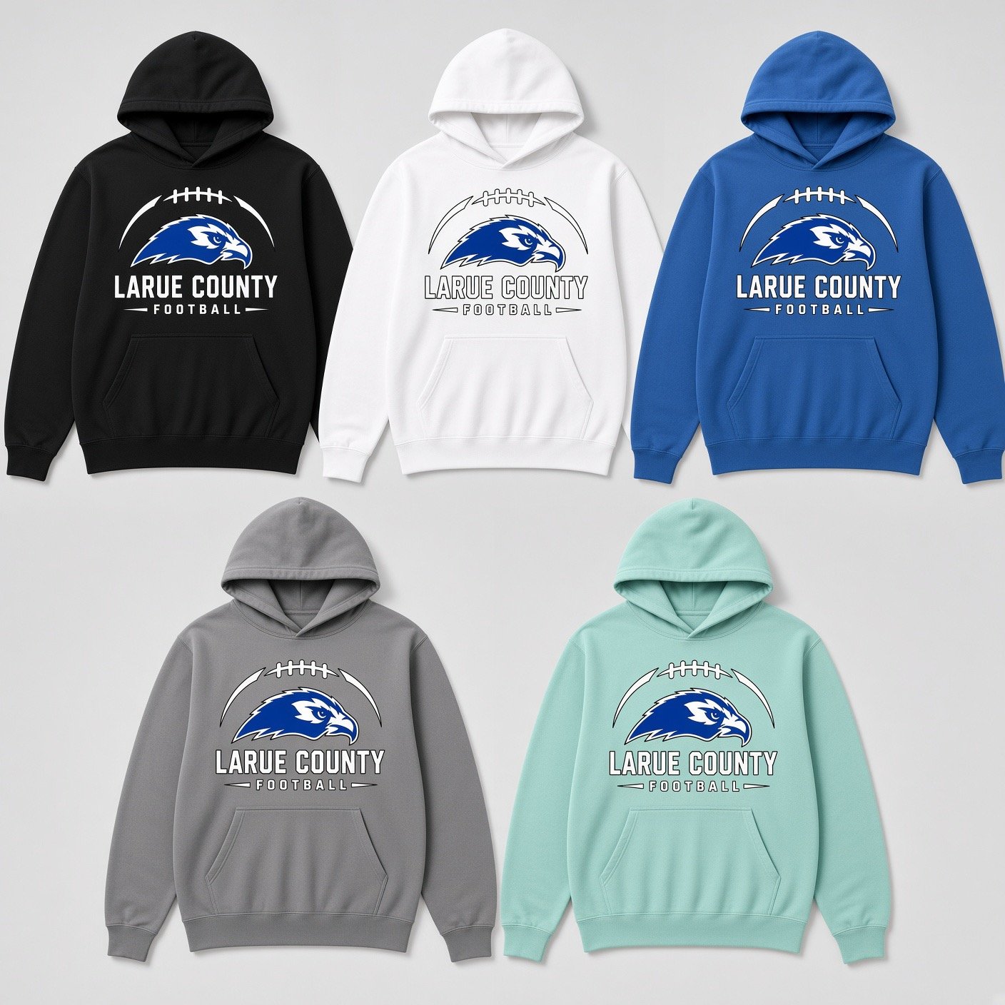 Football Seams Comfort Colors Hoodie product image (2)