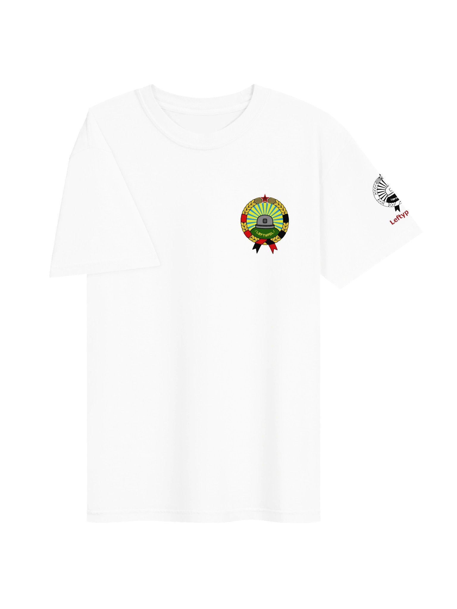 /leftypol/ — White T-Shirt product image (3)