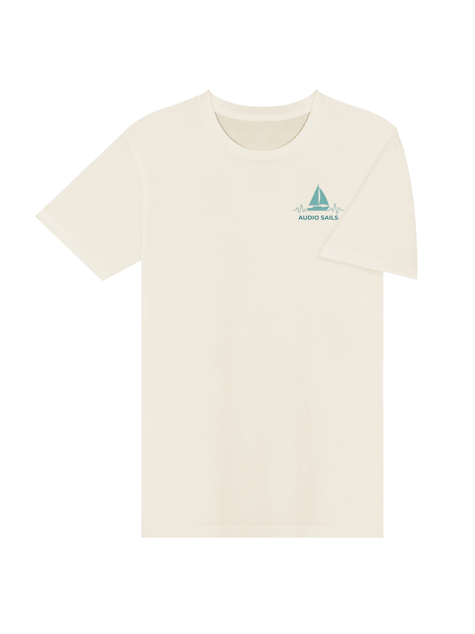Audio Sails Two-Tone Studio Tee | Natural product image (4)