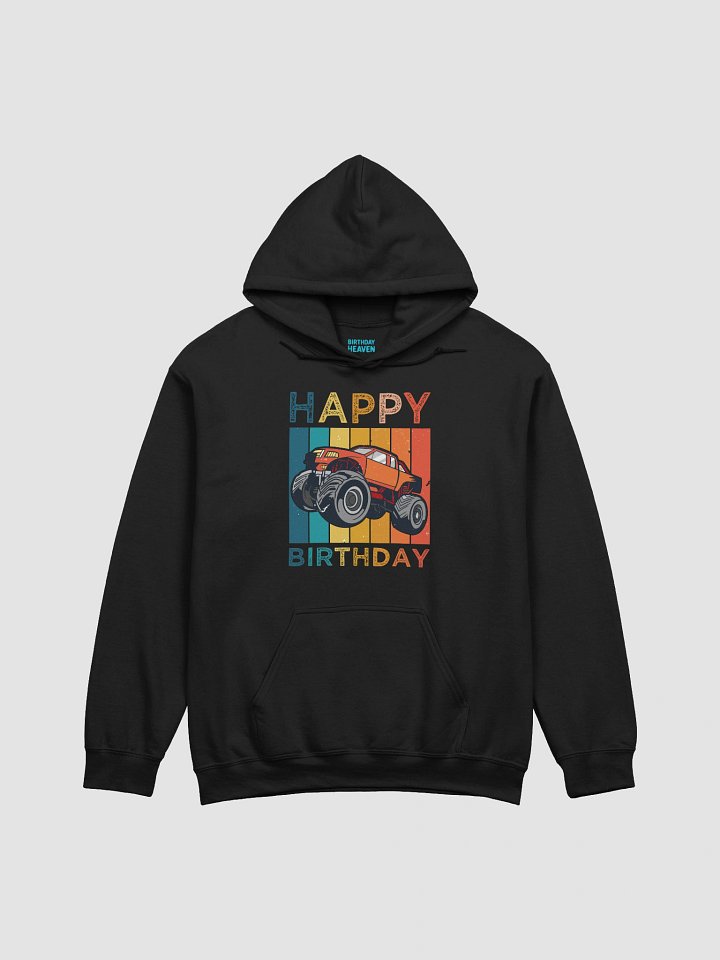 Happy Birthday (Monster Truck) Hoodie product image (1)