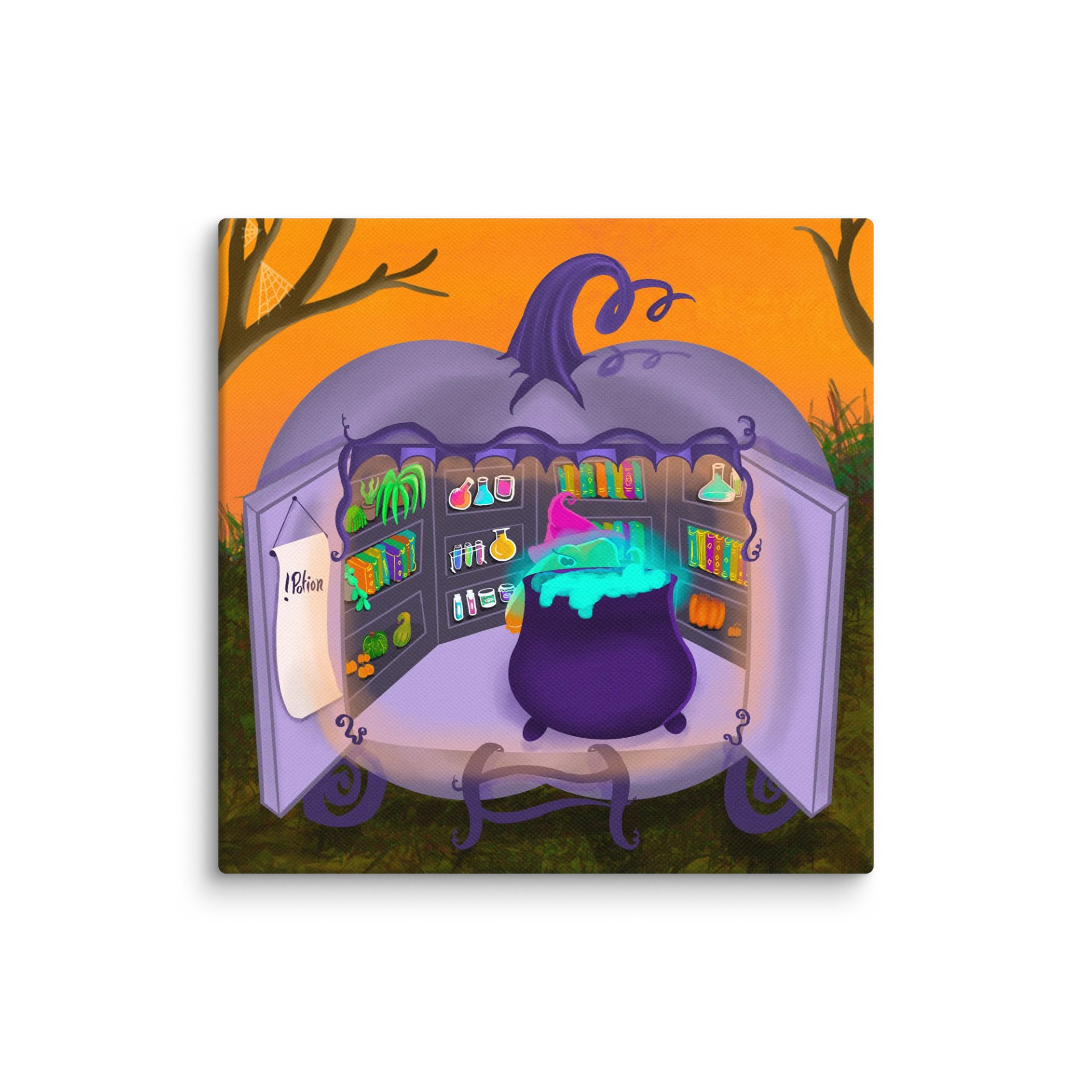 Potion Shop Canvas Square product image (1)