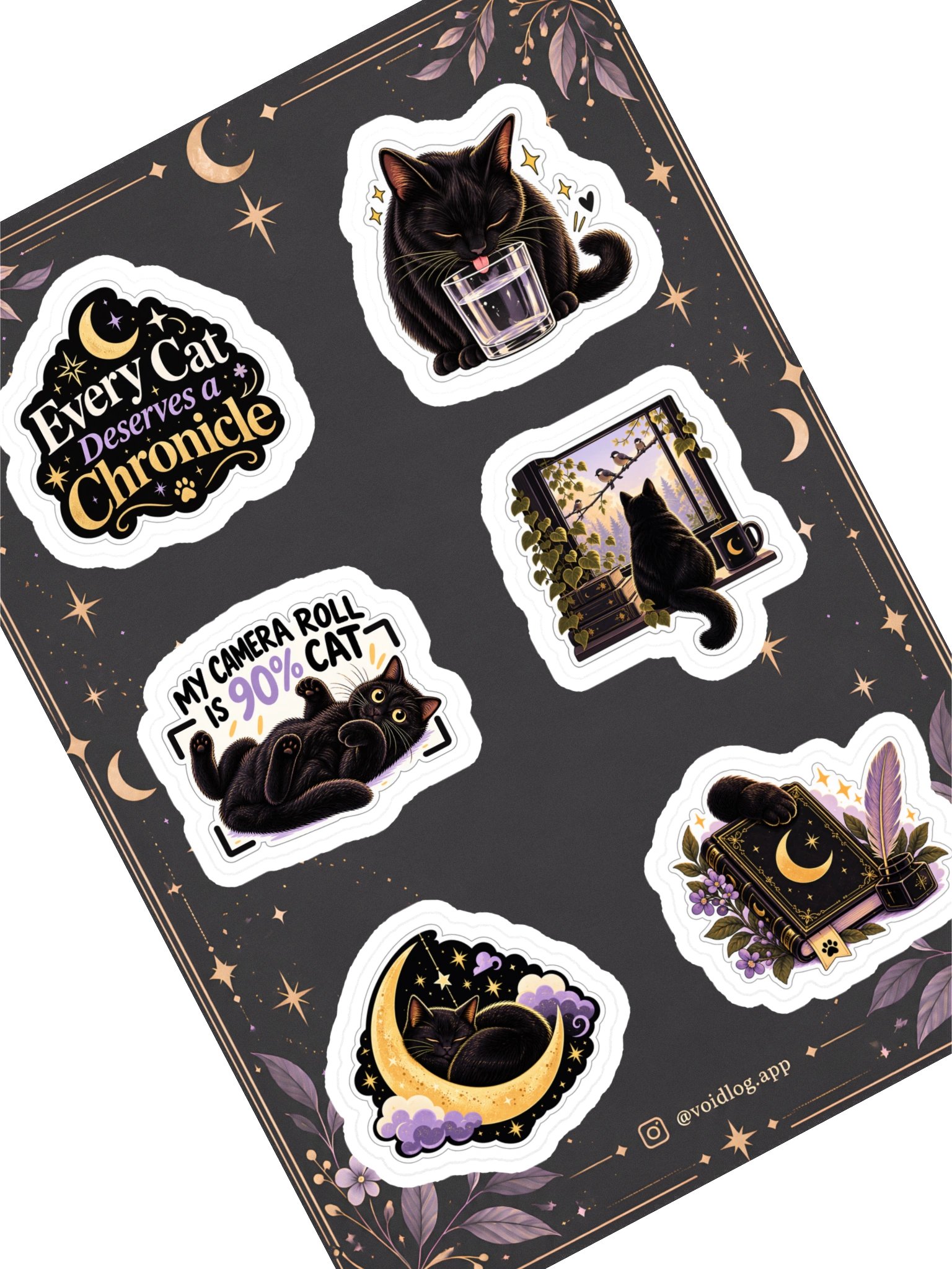 The Void Log Sticker Sheet product image (1)