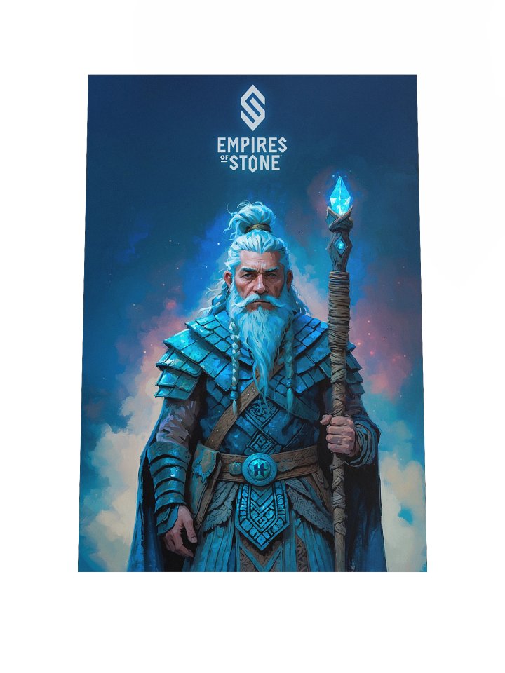 12"x18" Matte Paper Poster - Rohv Concept Art logo Empires of Stone product image (1)