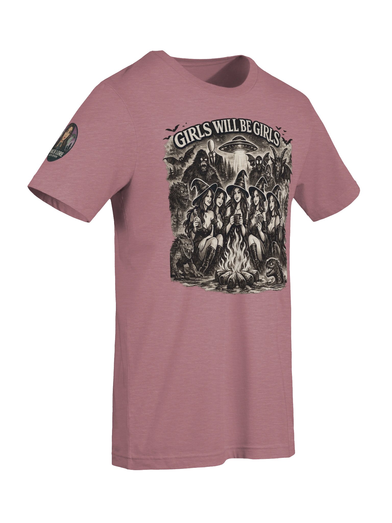 GIRLS WILL BE GIRLS SUPER SOFT T-SHIRT (HEATHERED COLORS PT.2) product image (9)