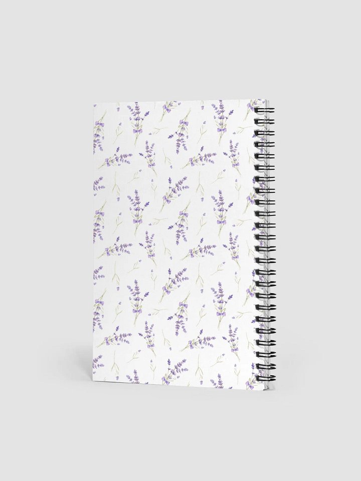 Lavender Dreams Spiral Notebook product image (2)
