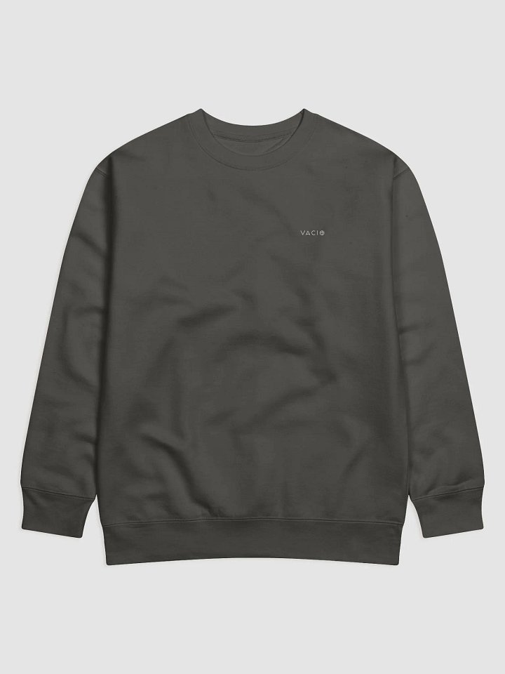 VACIO NEGATIVE Skull Vortex Logo Premium Crewneck Sweatshirt product image (2)