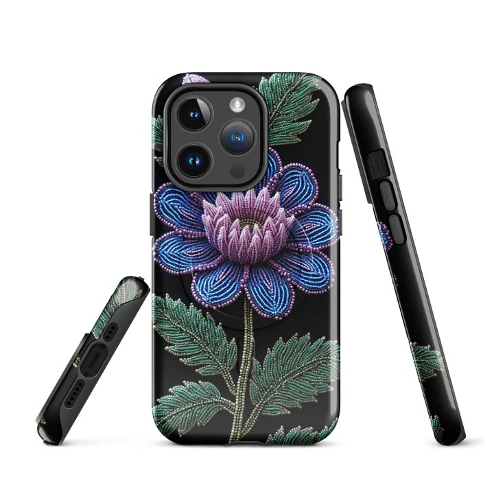 Faux-Beadwork Blossom iPhone® Tough Case product image (2)