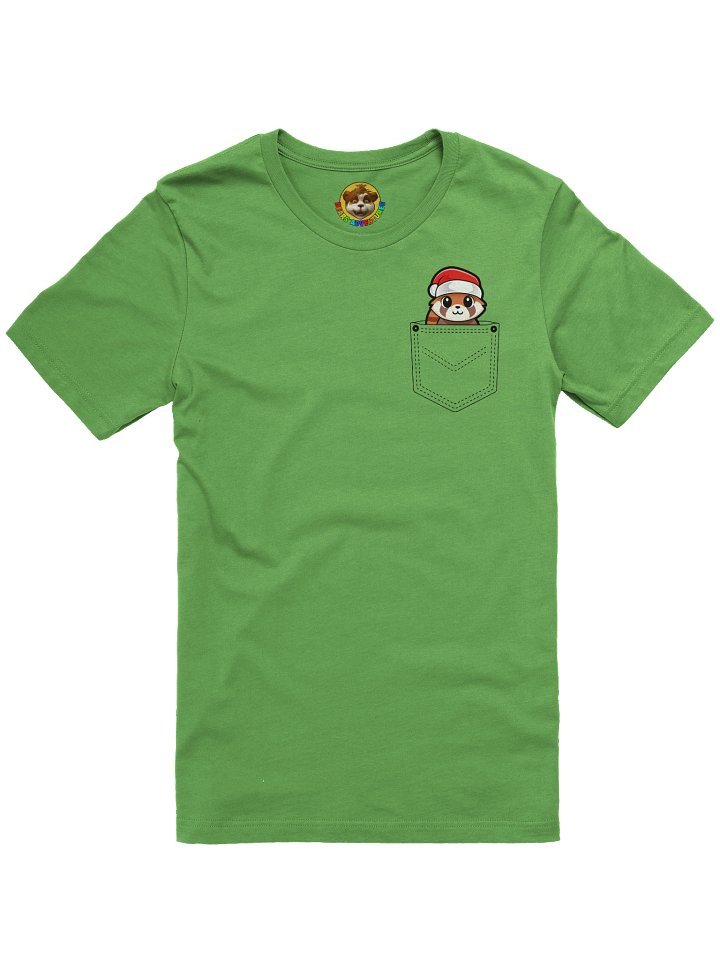 Pocket Santa Panda T-Shirt product image (9)