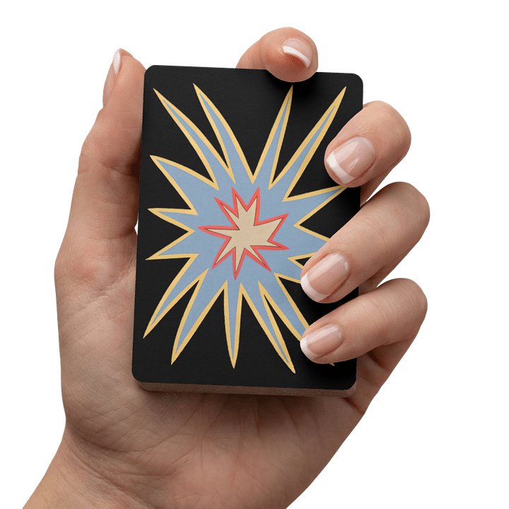 Bedroom Ceiling Starburst Playing Cards product image (2)