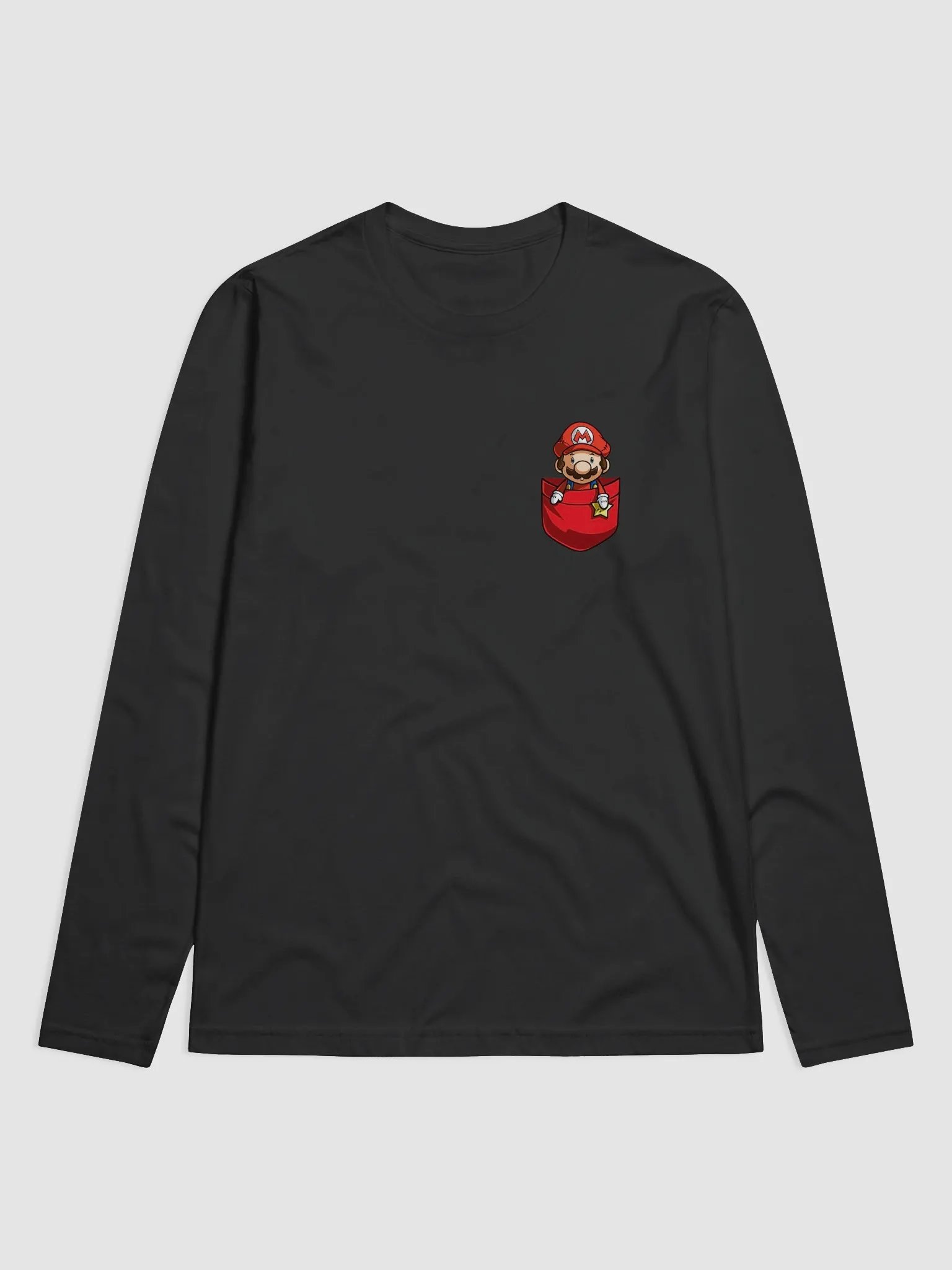 Mario Pocket Long Sleeve Tee product image (2)