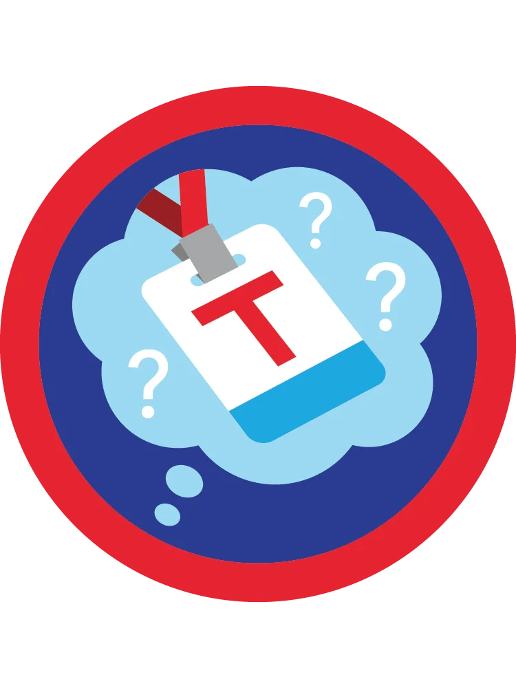 Forgot Badge (de)Merit Badge product image (1)