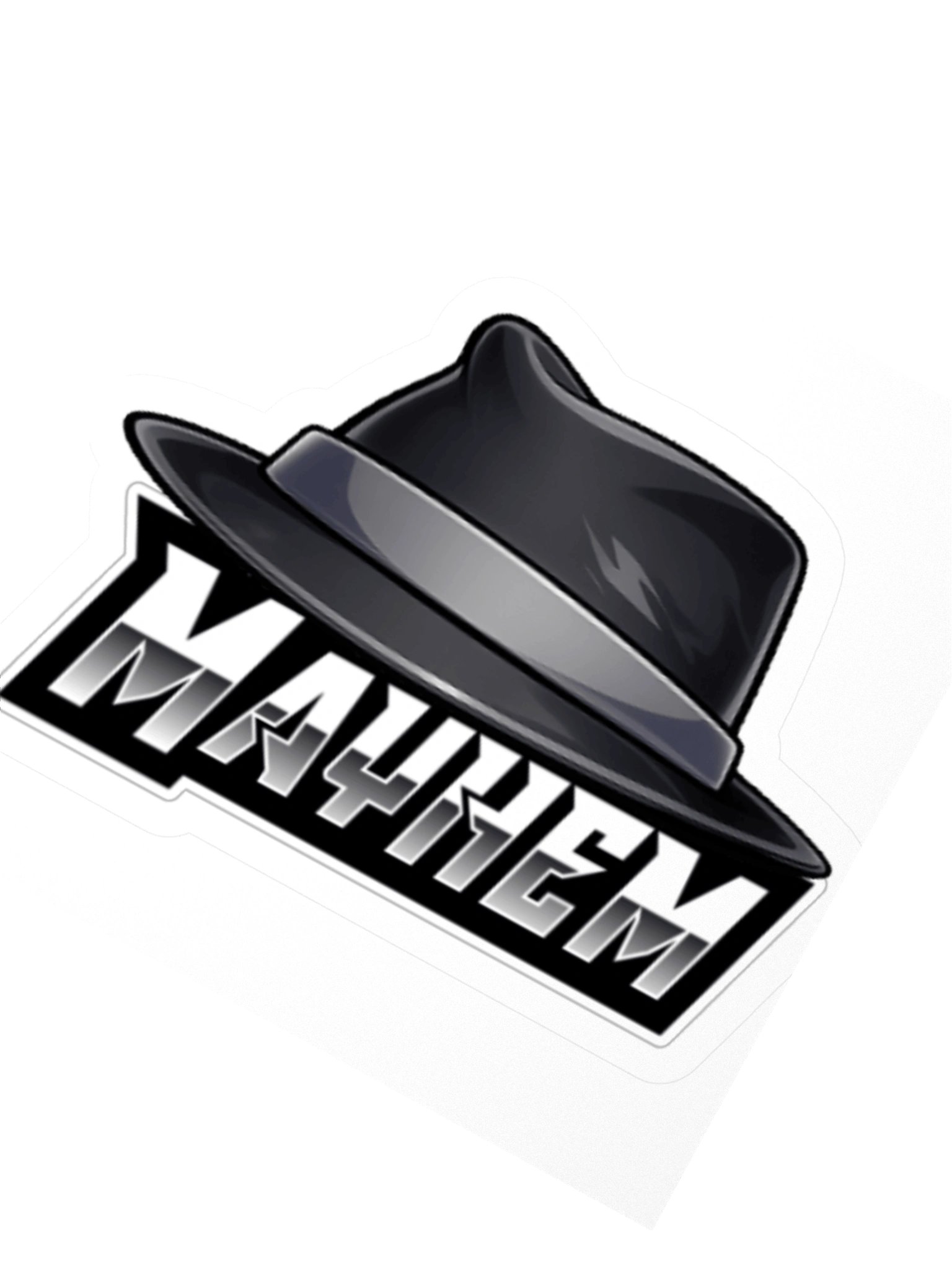 Mayhem Hat Sticker product image (4)