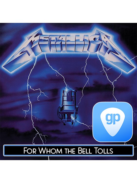 For Whom the Bell Tolls PDF TAB + Backing Track MP3 product image (1)