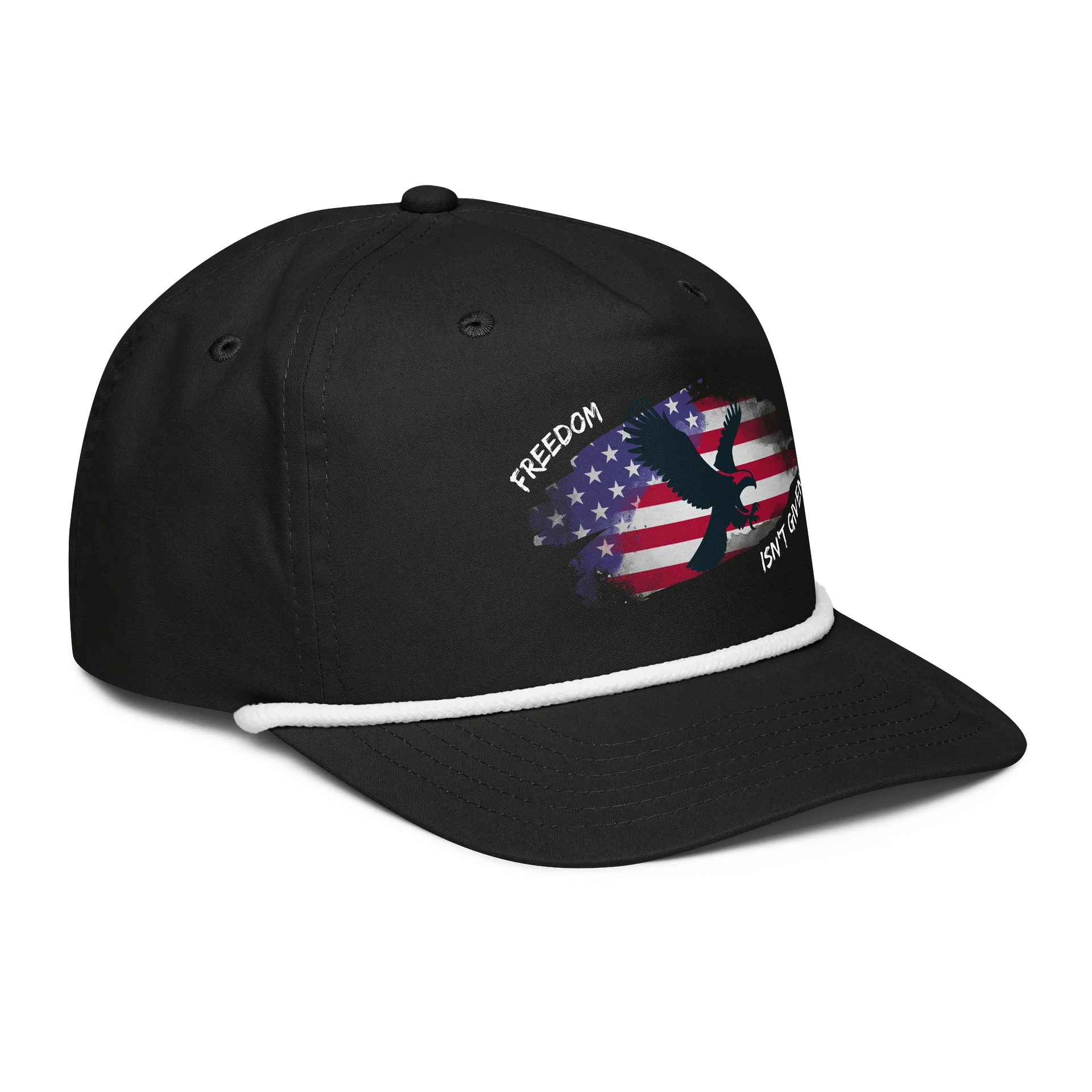 Bald Eagle Cap – Freedom Isn’t Given product image (4)