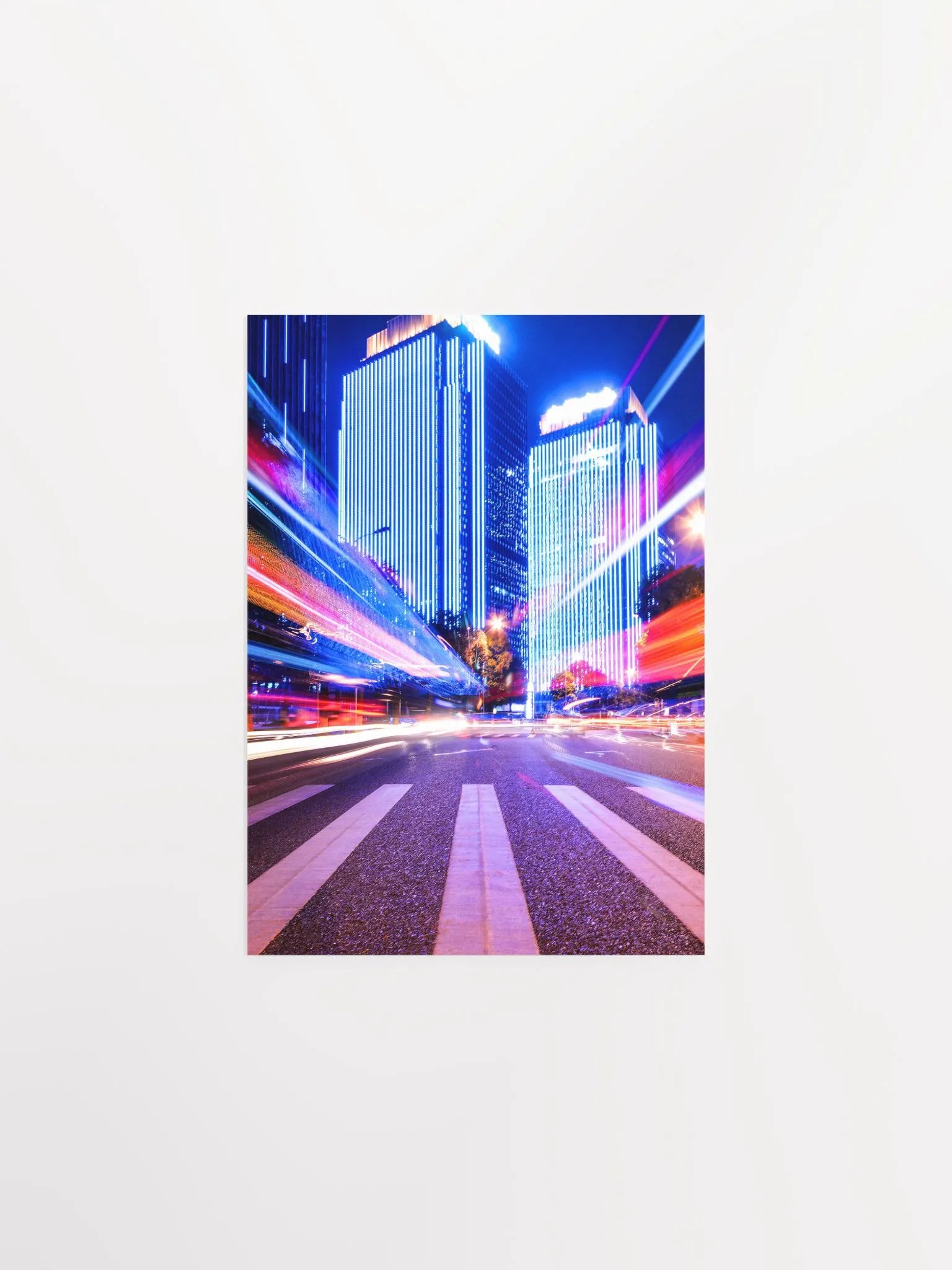 Neon light city #2 (synthwave/vaporwave/retrowave/cyberpunk) — aesthetic poster product image (6)