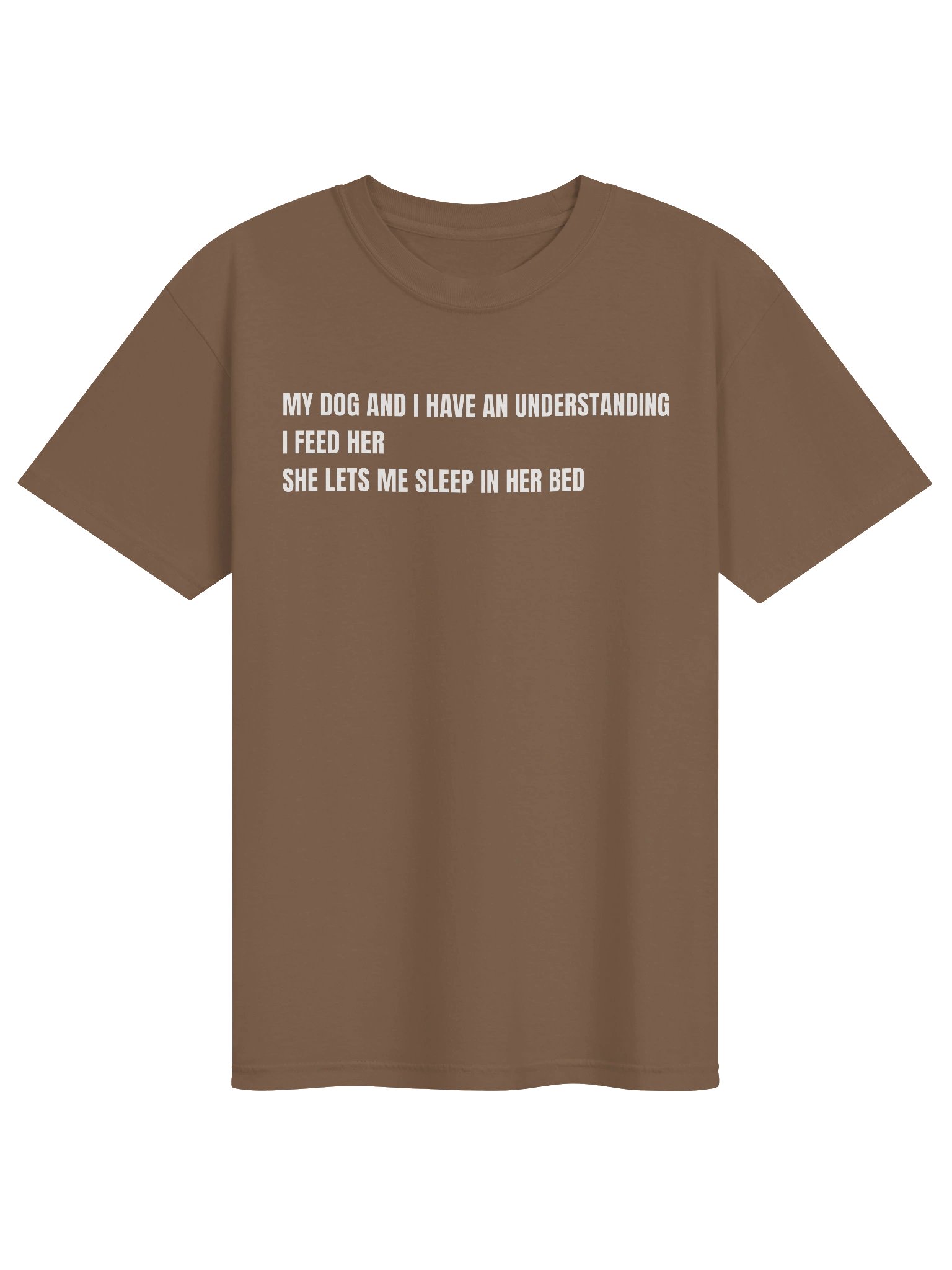 My Dog and I Have an Understanding Tee | Funny Dog Lover Shirt product image (38)