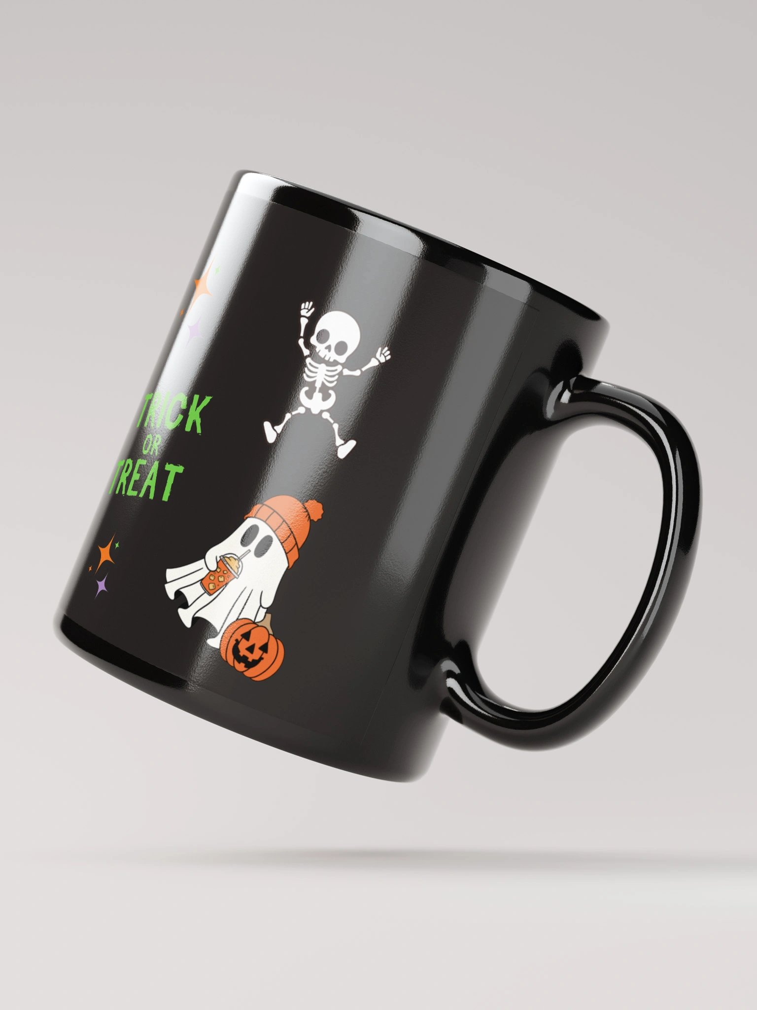 HALLOWEEN! / PERSONALIZED BLACK MUG / UNIQUE STYLE product image (7)