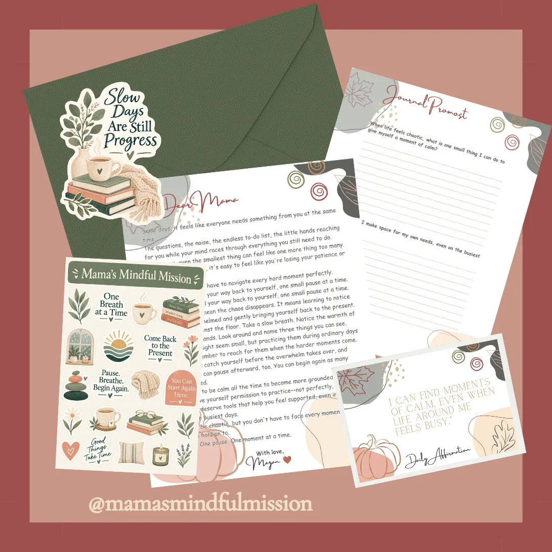 Octoberr 2026 Mama's Message Mail Club Envelope product image (1)