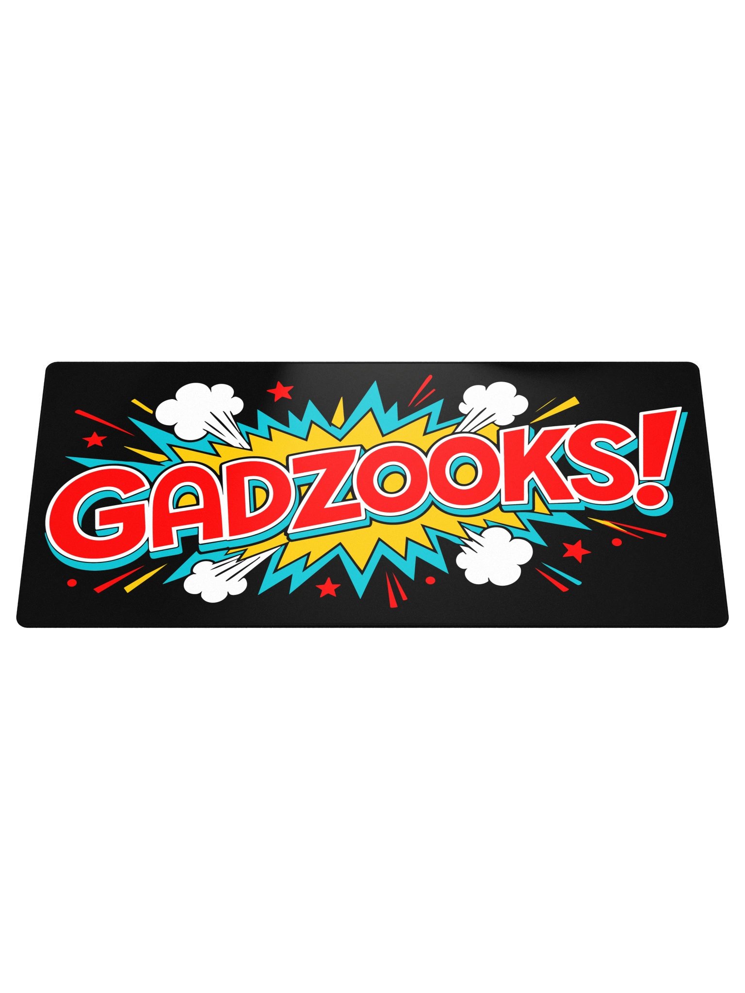 Gadzooks Comic Burst Gaming Mouse Pad product image (1)