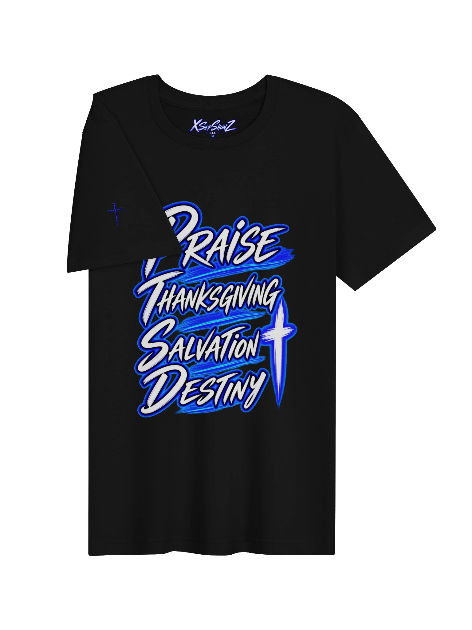 PTSD — Praise • Thanksgiving • Salvation • Destiny Tee product image (3)