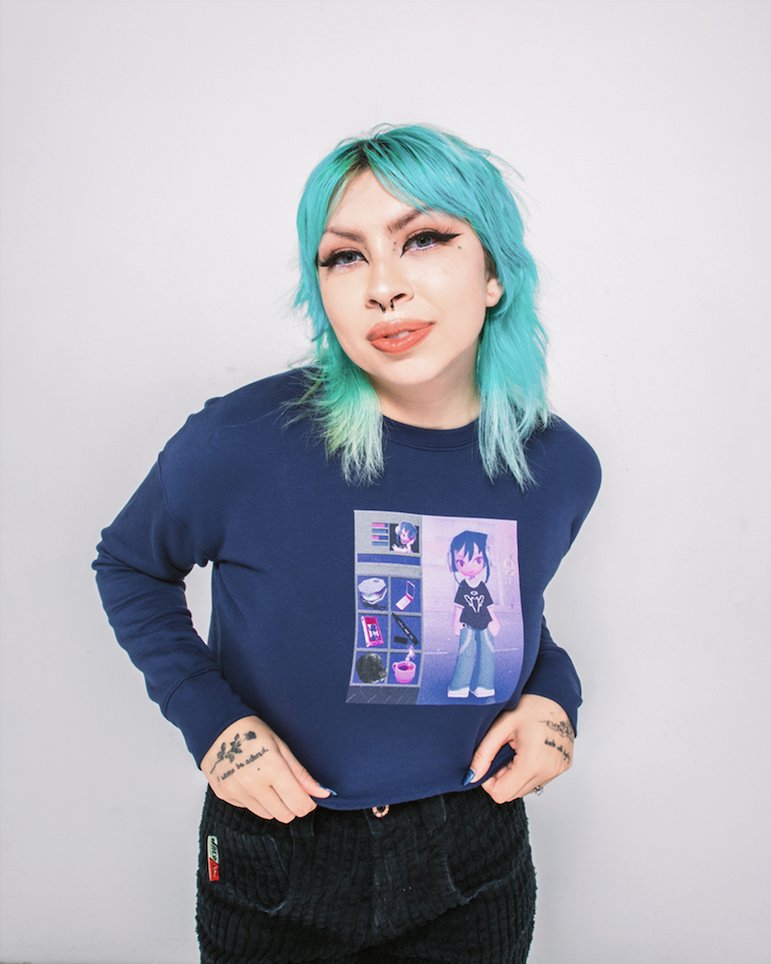 Basic Necessities Crop Sweatshirt product image (3)