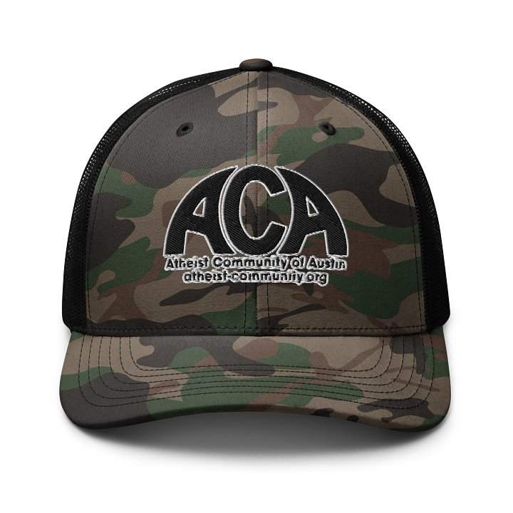 ACA Camo Trucker Hat product image (1)