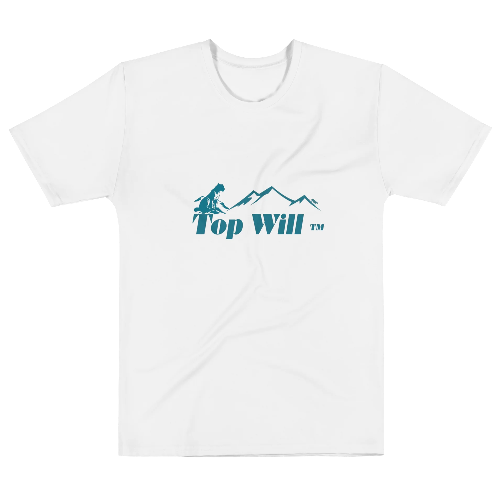 Top Will ™ White & TurquoiseT-Shirt product image (1)