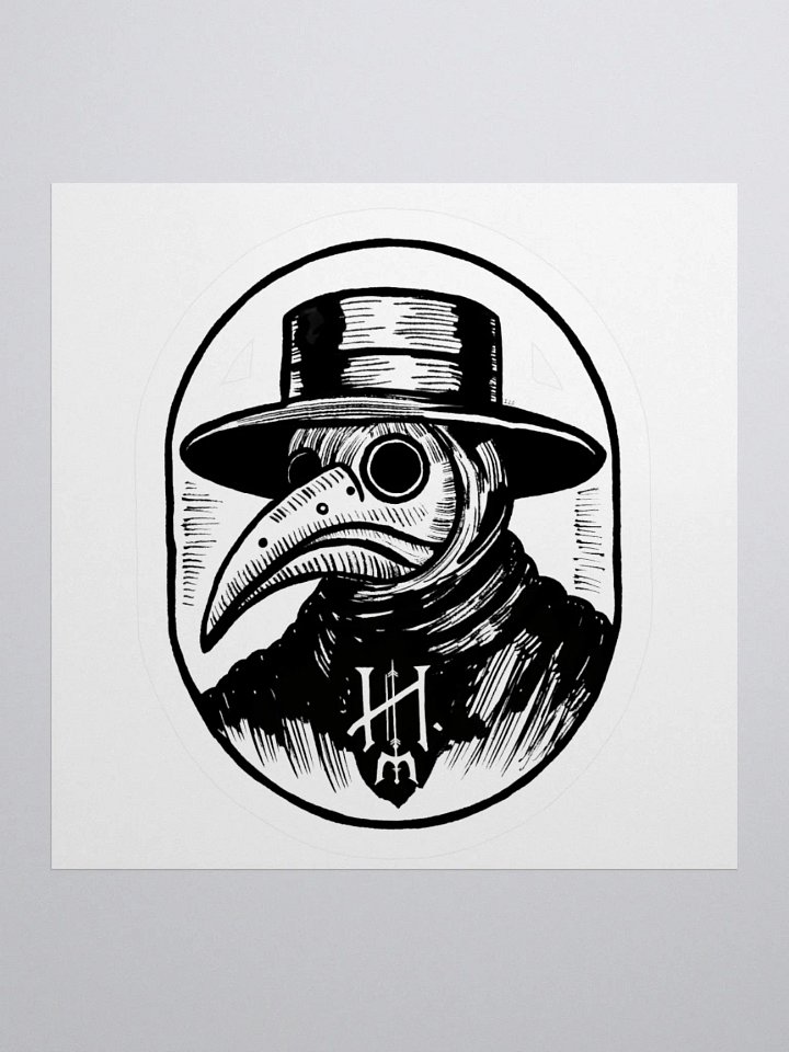Hellsman Sticker - White product image (1)