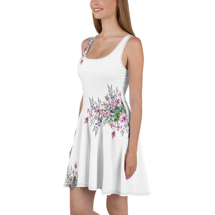 Floral Frame Skater Dress product image (1)