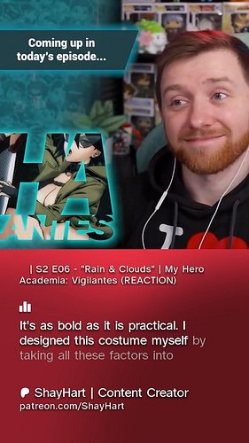 💥- AVAILABLE NOW ON PATREON | My Hero Academia: Vigilantes, Season 2 Episode 6 - REACTION

💥- In this episode, we dive into t...