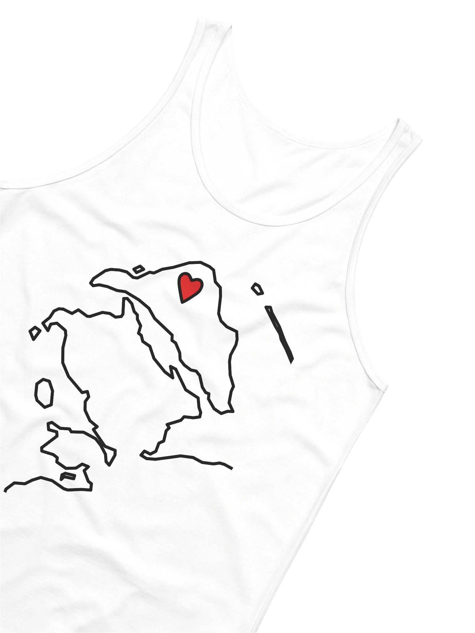 FrogBar heart TGMM/DSÄ - Light (Bella+Canvas) product image (4)