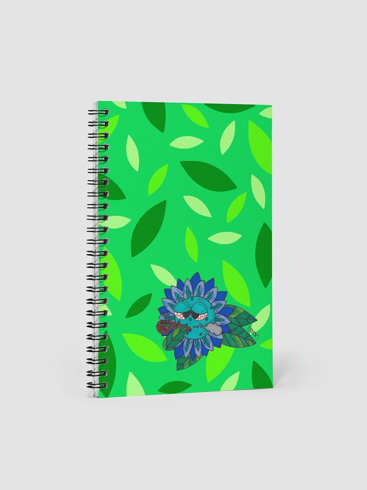Blue Stoner Flower Notebook product image (1)