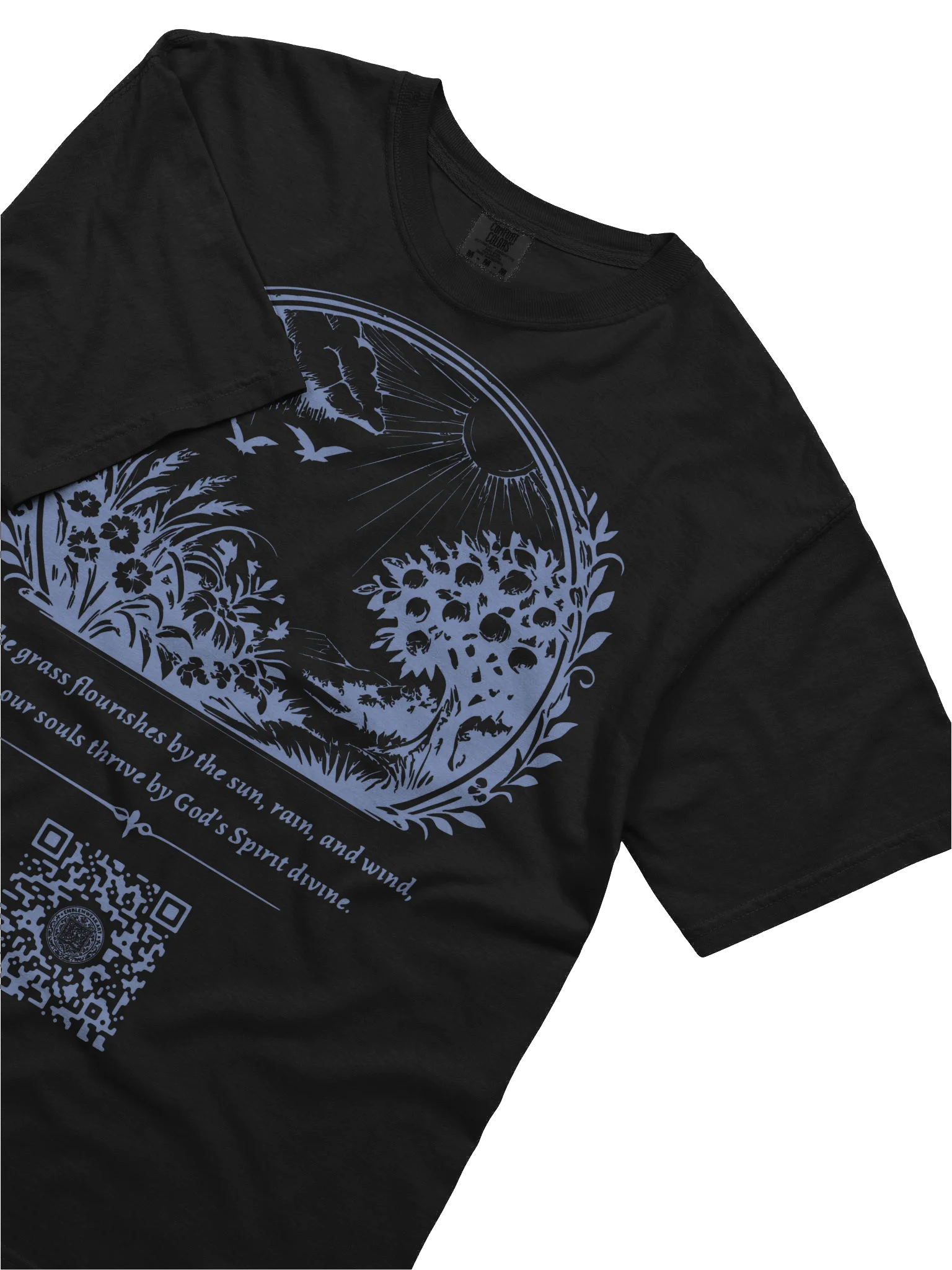 Growing and Flourishing (Color on Black/White) product image (5)