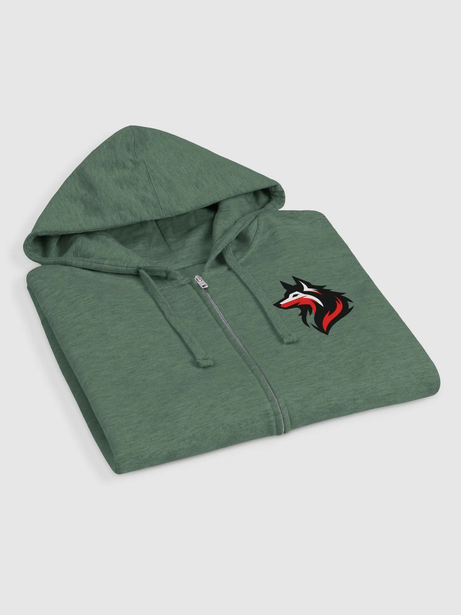 RedWolf Logo Zip Up Hoodie product image (3)