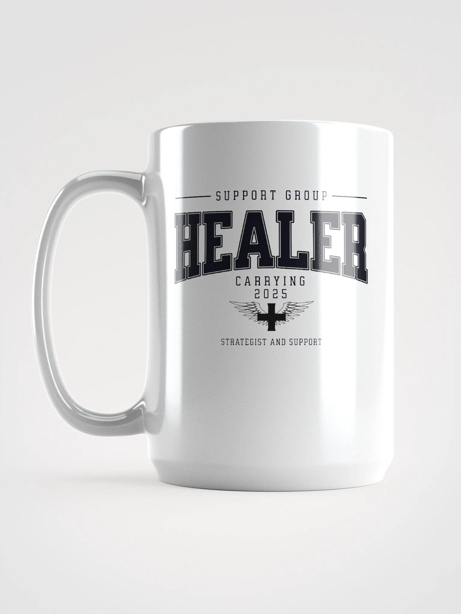 "HEALER" Winged Support Strategist Coffee Mug product image (7)