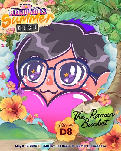 I am back for Patrons of the Arts Regionals Summer CEBU!!!

THE BUCKET GROCERY STORE WILL BE THERE!
The Ramen Bucket @ Table ...
