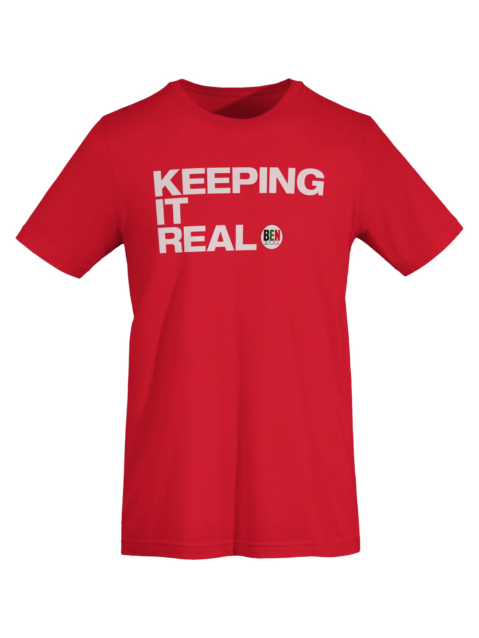 BEN “Keeping It Real” Red T-Shirt product image (5)