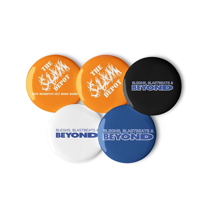 Metal Workforce Parody Pins Set 1 product image (3)
