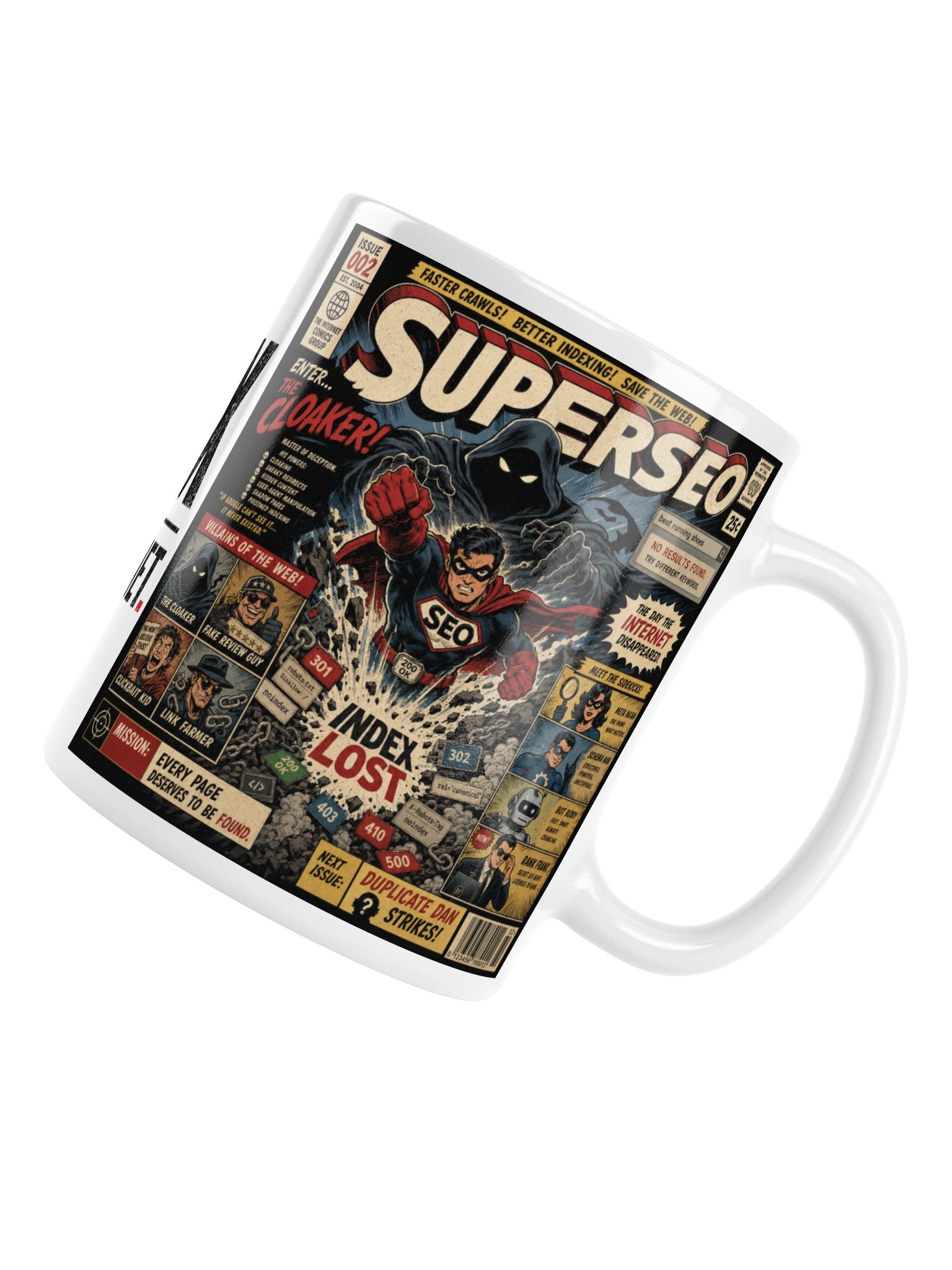 SUPERSEO — "Fix the Internet" Comic Mug product image (6)